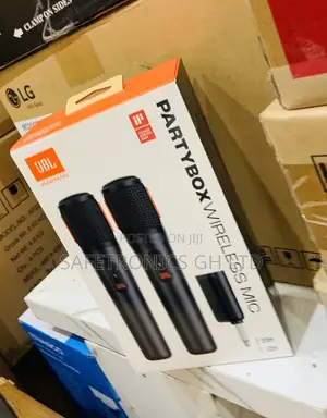 Ecoelite Black JBL Bluetooth 2 Set UHF Microphone