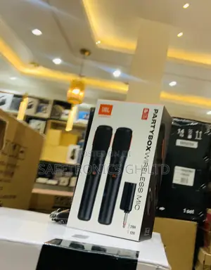 JBL Micmagic Black Bluetooth 2 Set UHF Microphone