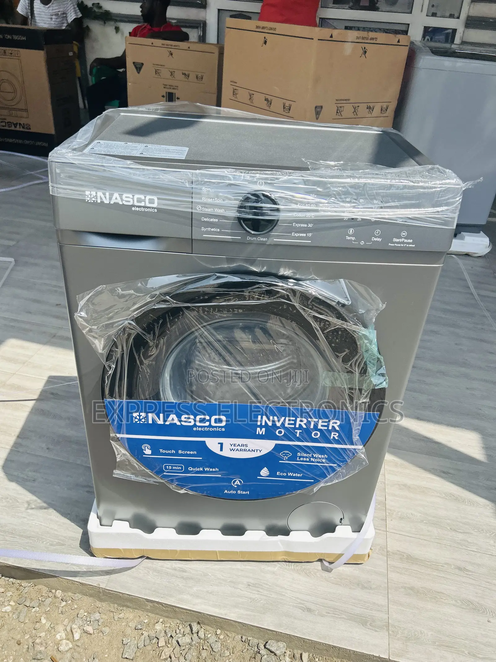 Inverter Washing Machine (6kg) Front Load Nasco