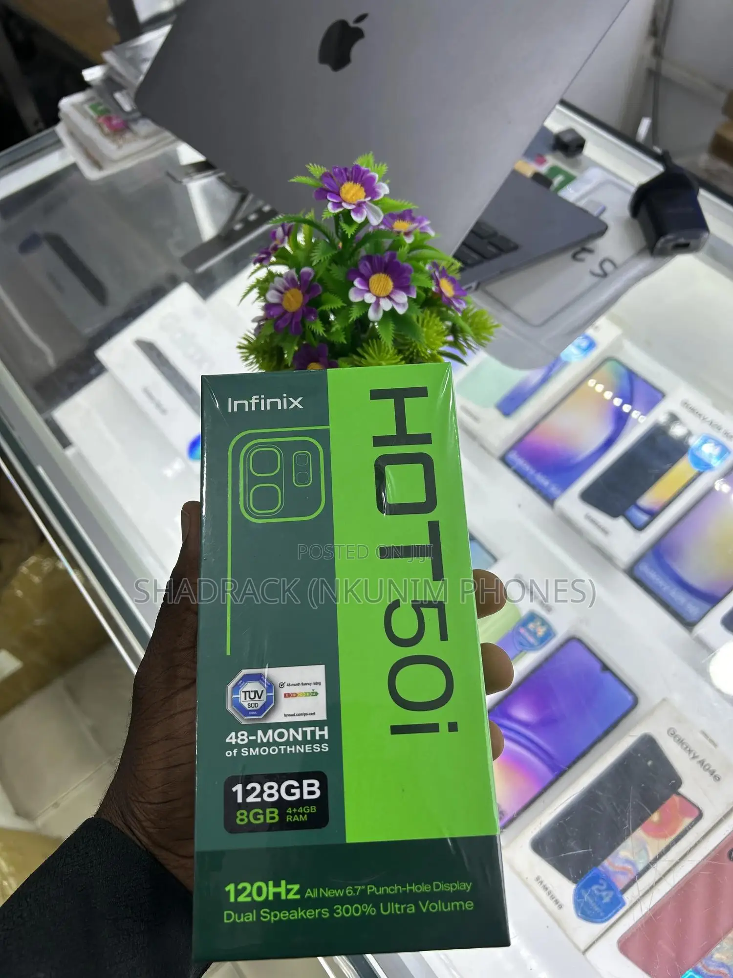 New Infinix Hot 50i 128 GB Black