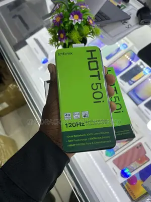 New Infinix Hot 50i 128 GB Black