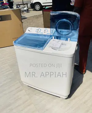 Effortless Cleaning Zara 11kg Twin Tab Washing Machine.