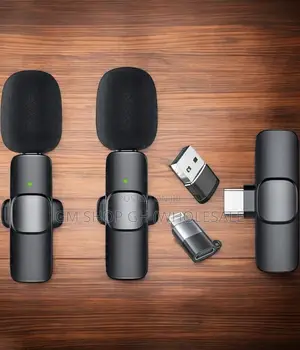 2 in 1 Wireless Microphone for Android and iPhone
