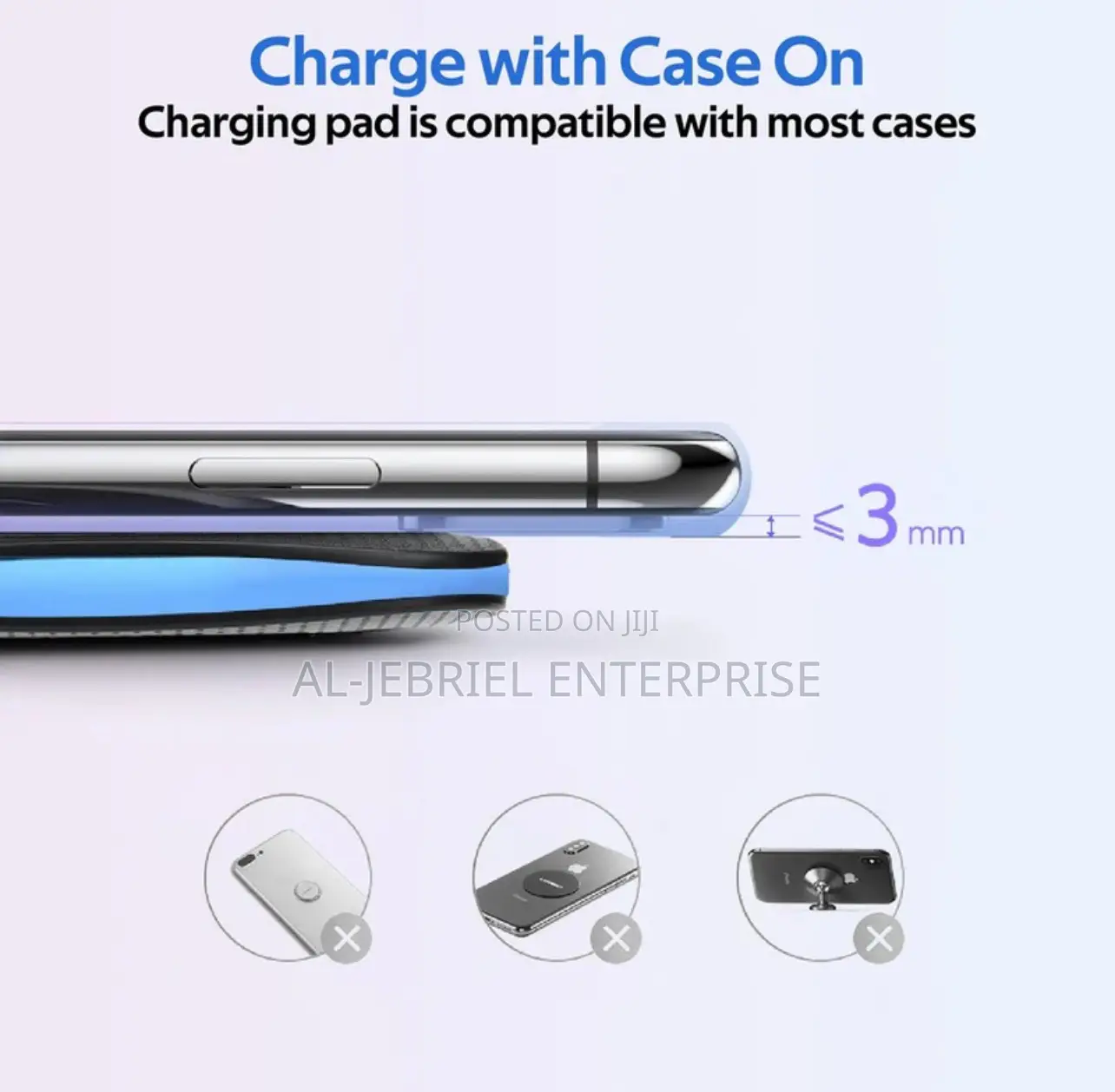 ULTRA-FAST PROMATE AURAPAD-4 10w Wireless Charging Dock