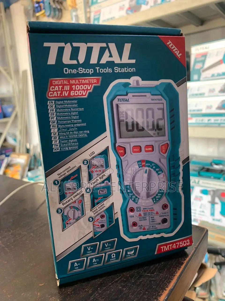 Total Digital Multimeter 1000V