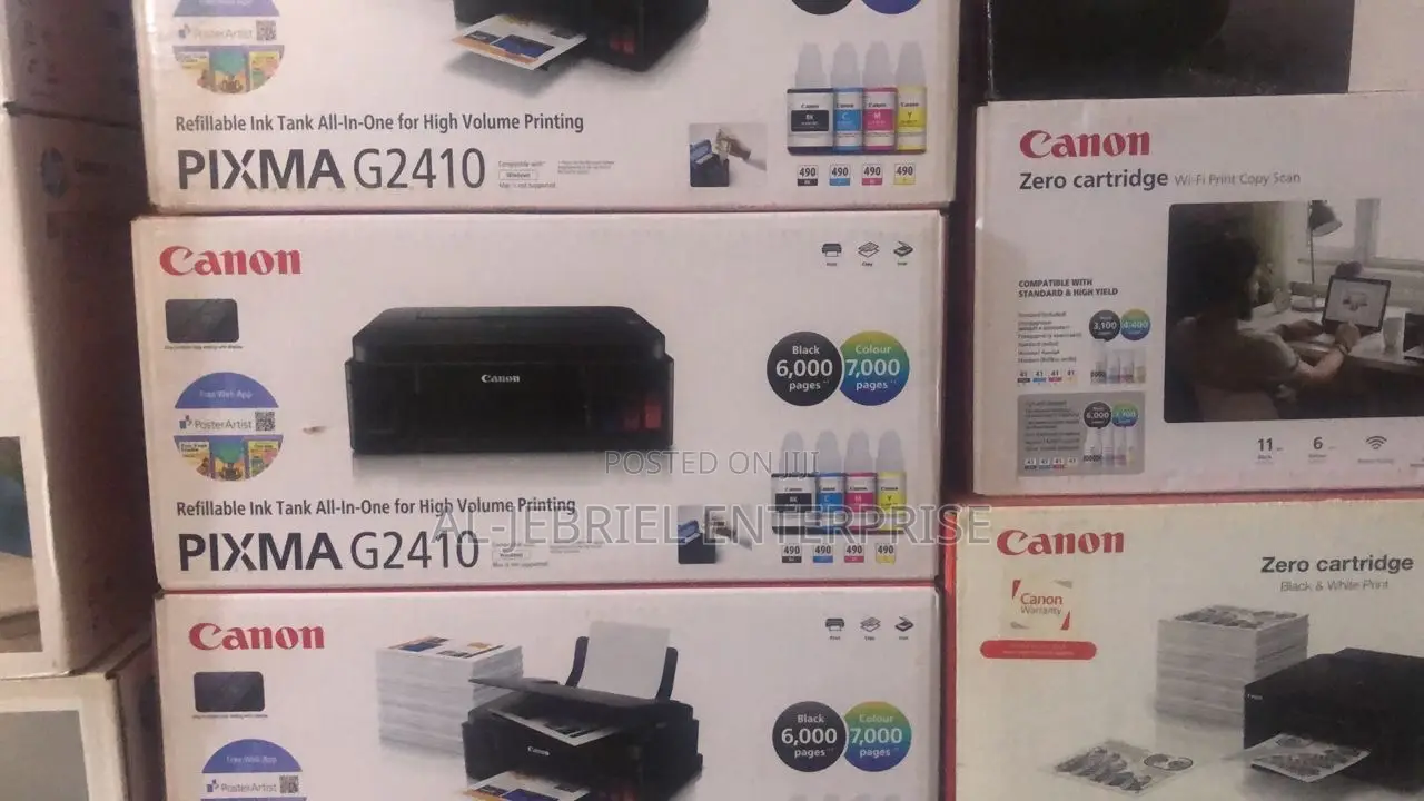CANON Refillable Ink Tank Pixma 2410 Multifunctional Printer