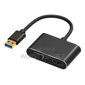 USB 3.0 to HDMI +VGA Audio