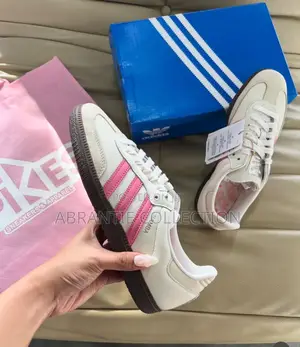 Adidas Samba White/Pink