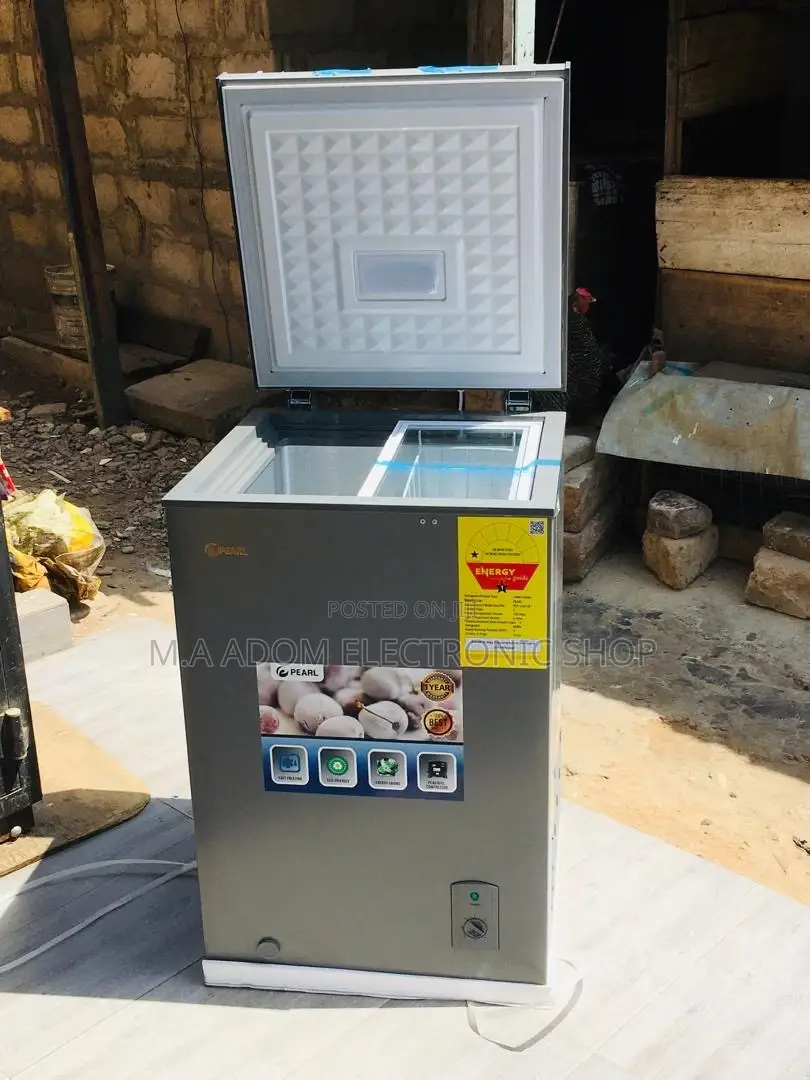 Pearl 100L Chest Freezer - Ideal for Small Spaces