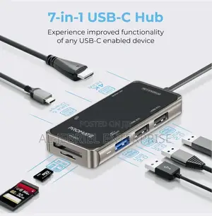 Quick Transfer Promate Primehub-Lite Multi-Port Usb-C Hub