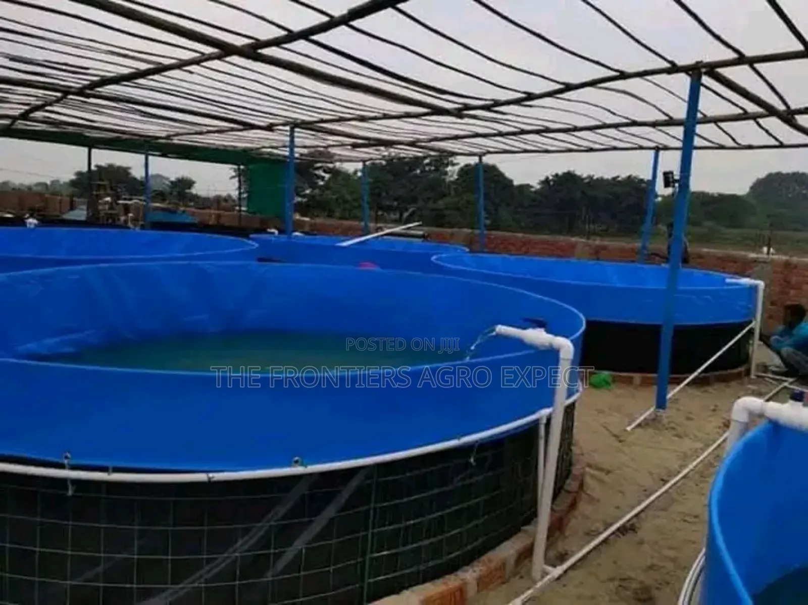 Biofloc Mobile Fish Pond