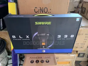 SHURE BLX-338 2-in-1 Digital Wireless Microphone