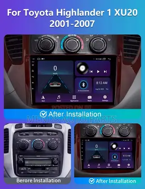 Toyota Highlander 2006 Android Video Player