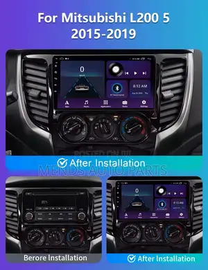 Mitsubishi L200 Android Video Car Player