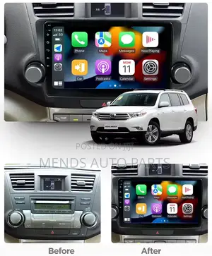 Toyota Highlander 2012 Android Video Car Tape Player