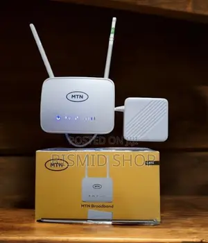 MTN Universal Broadband 4G Router + Backup Battery - White