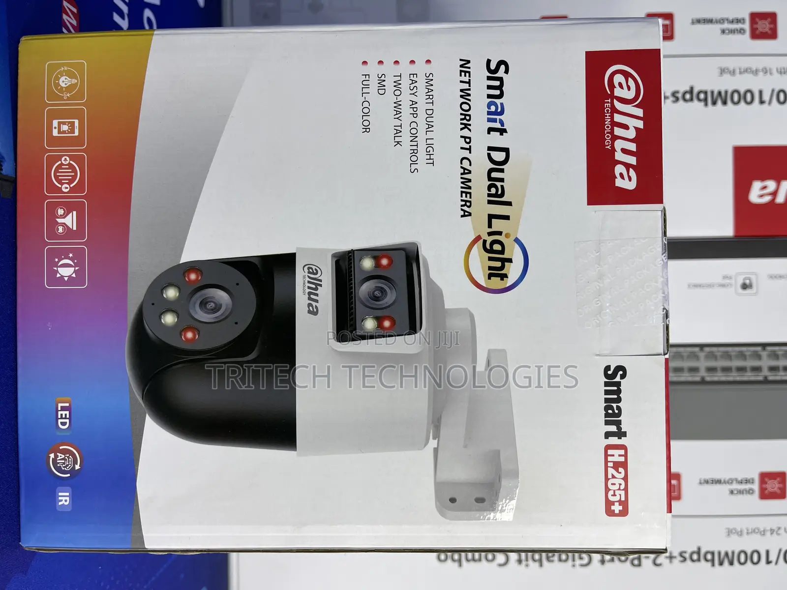 Dahua Ip Mini PTZ 2+2mp Dual Light Sdt2a200-2f-Nb-a-Pv