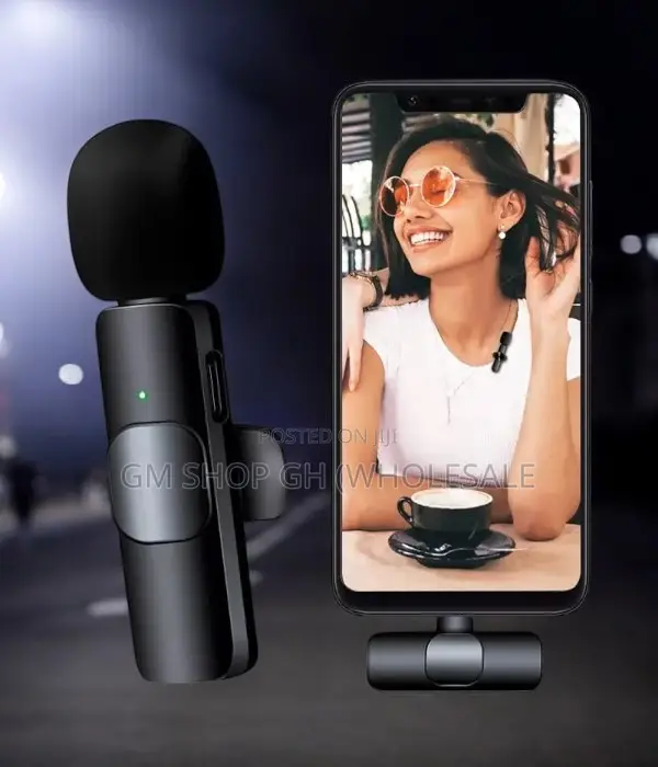 2 in 1 Wireless Microphone for Android and iPhone