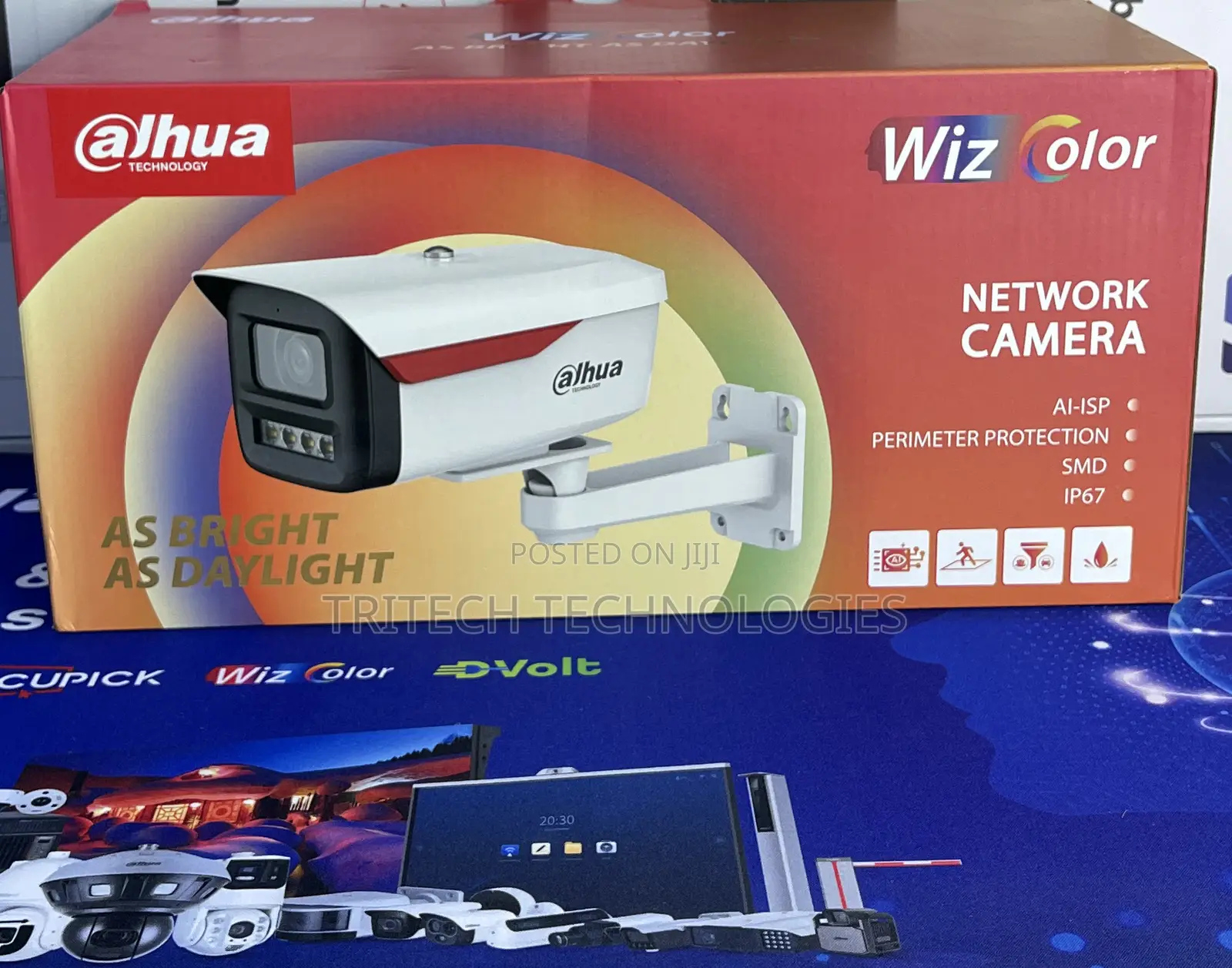 4mp Wizcolor Bullet Wizsense Ip Camera Dh-Ipc-Hfw2449m-S-B-Pro