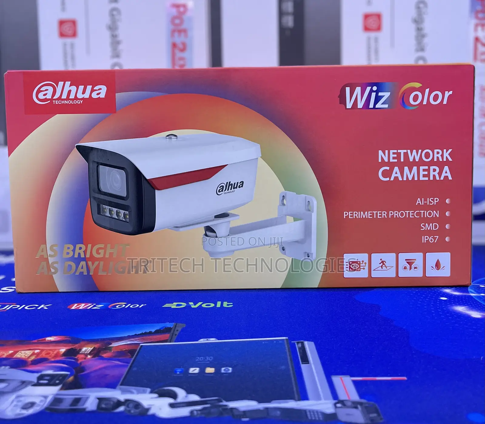 4mp Wizcolor Bullet Wizsense Ip Camera Dh-Ipc-Hfw2449m-S-B-Pro