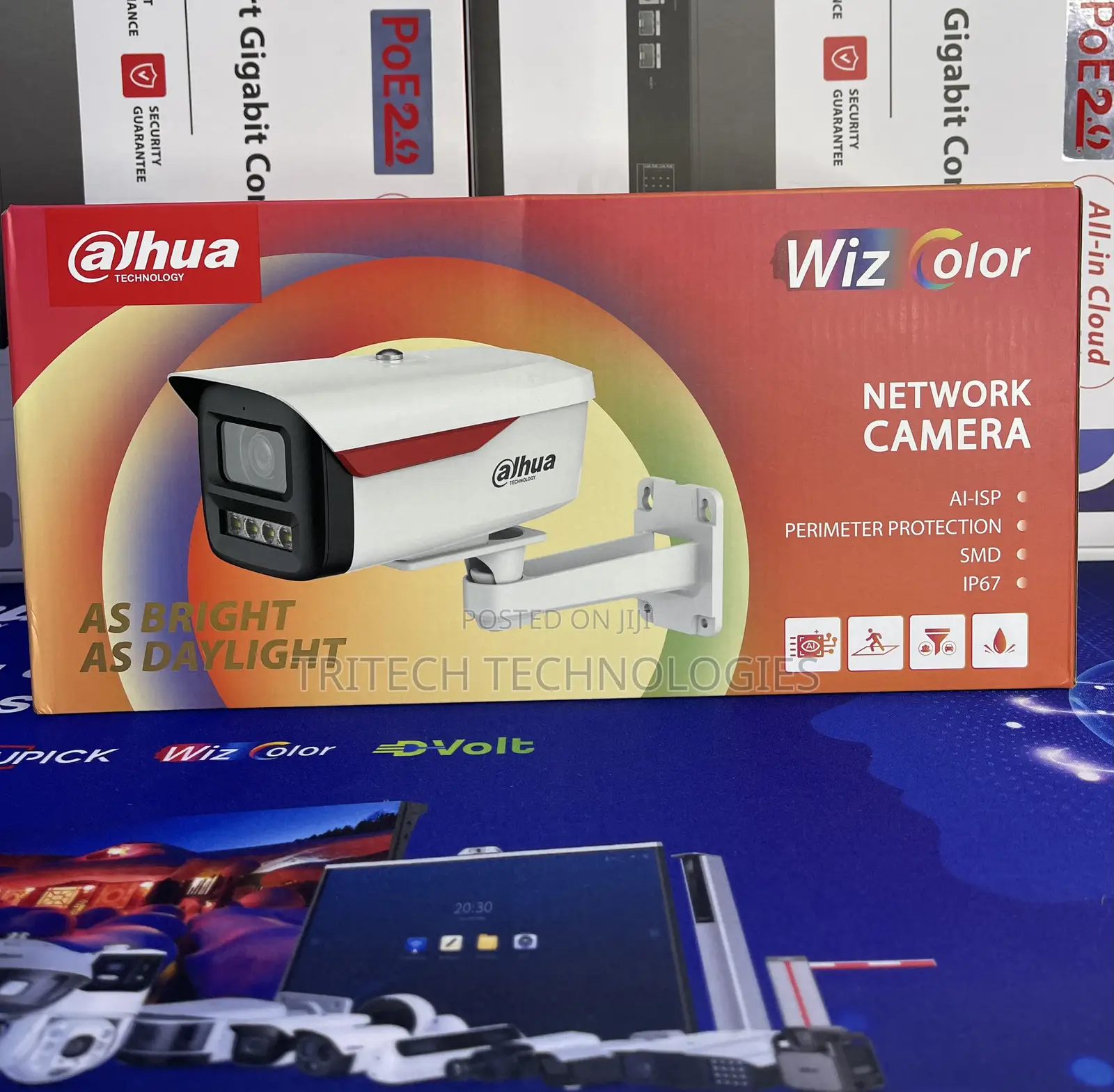 4mp Wizcolor Bullet Wizsense Ip Camera Dh-Ipc-Hfw2449m-S-B-Pro