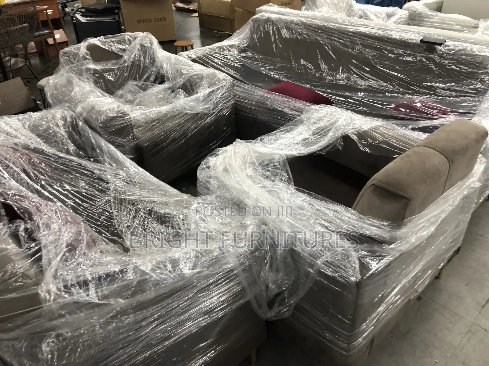 Foreign High Quality Sofa Sets 3in1,2in1 and Two Singles
