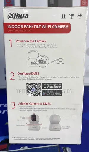Dahua Wireless WIFI Camera 3MP