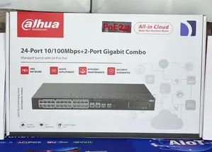 Dahua 24port Poe Cloud Managed Switch DH-CS4226-24ET-375