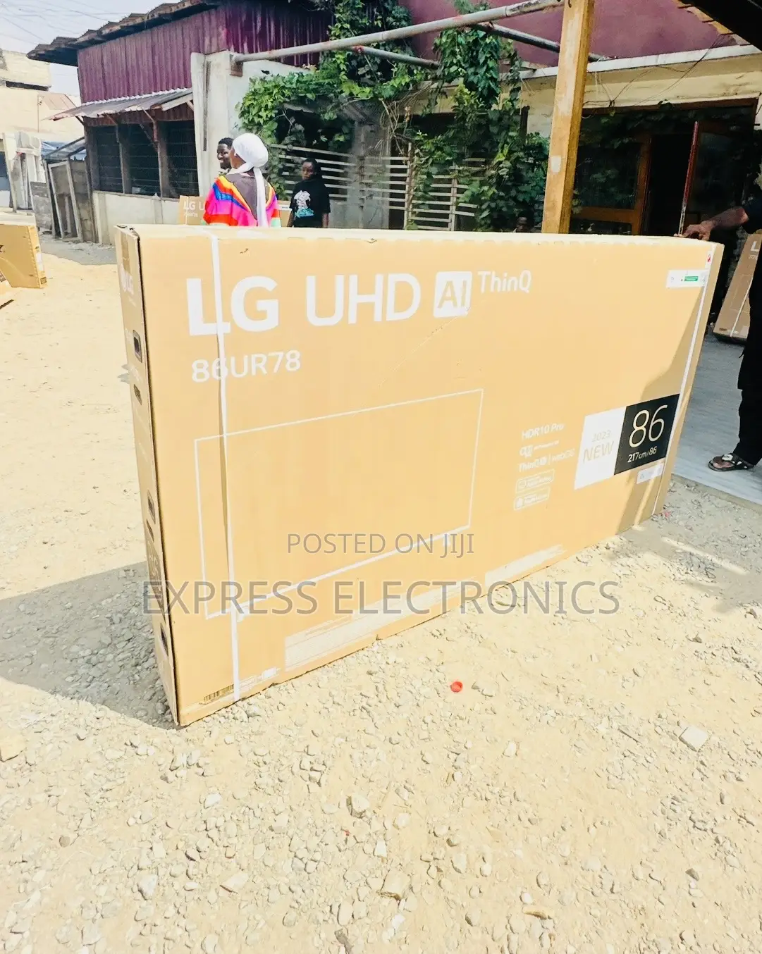 Glossy View Uhd Screen Smart Lg 86”Aur78
