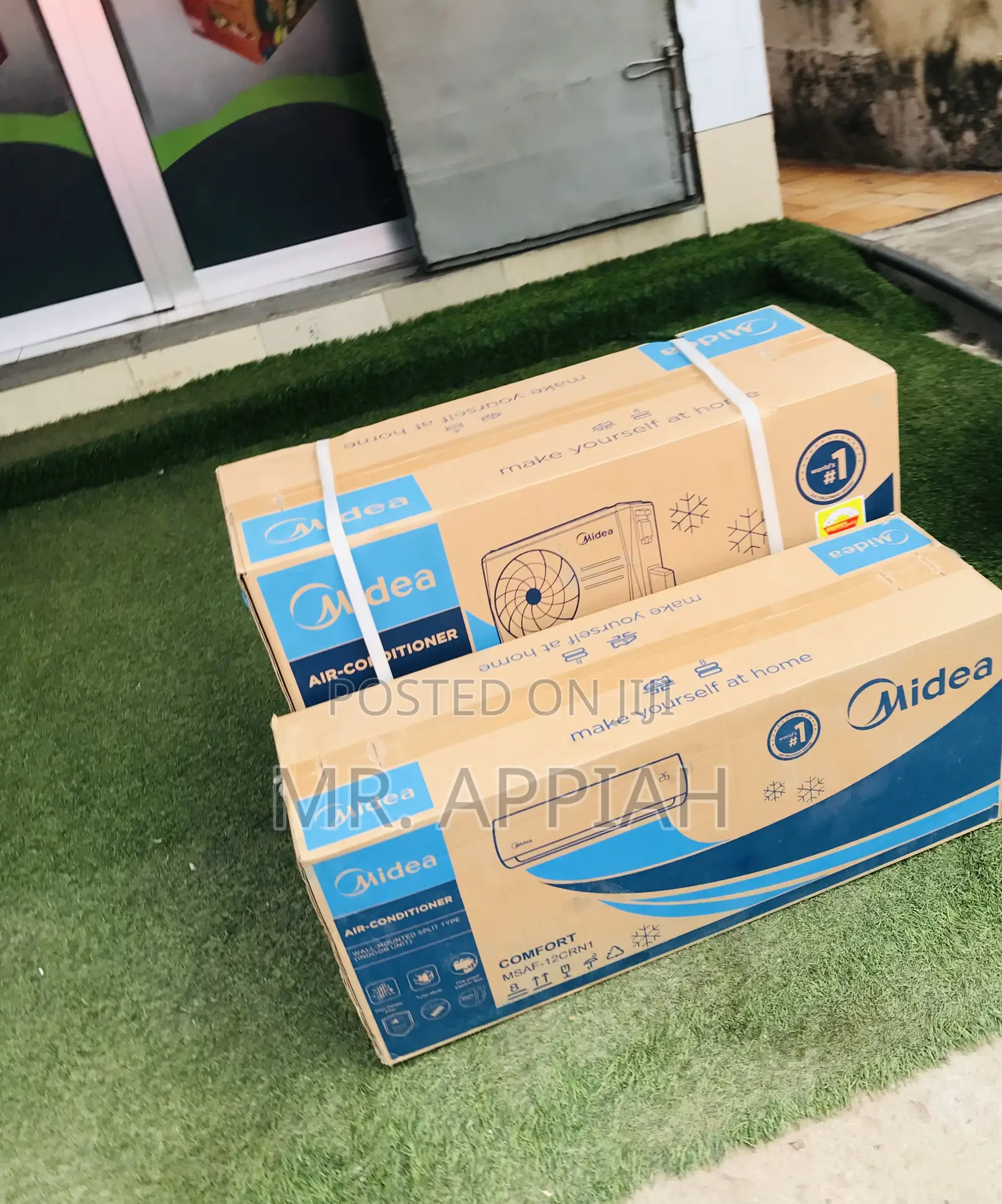 New Midea 2.0hp Split Type Inverter Air Conditioner.