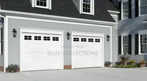 Smart Home Garage Door With Fanlight
