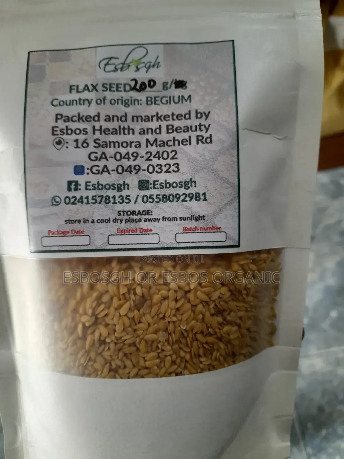 Organic Flax Seed