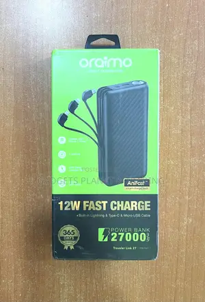 Oraimo Traveler Link 27 27000mah 12w Power Bank | Opb-P5271