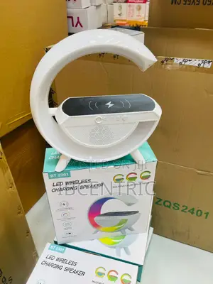 LED Wireless Charging Speaker