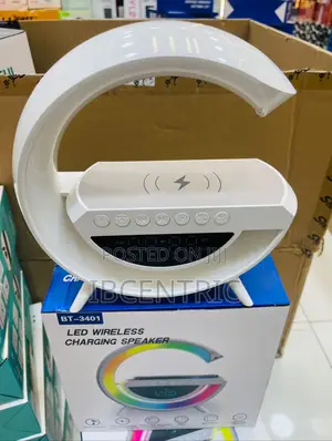 LED Wireless Charging Speaker
