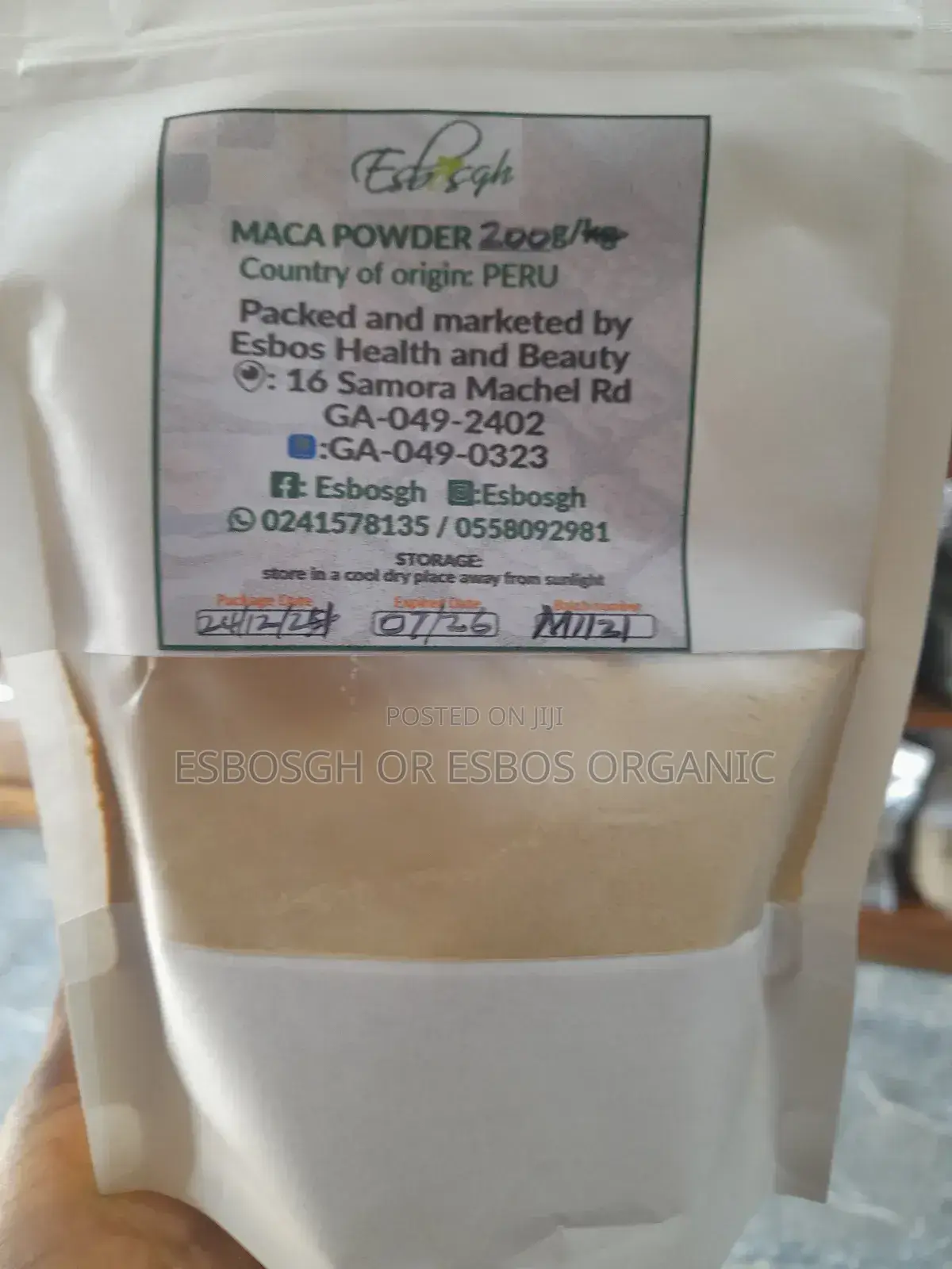 Maca Powder Organic