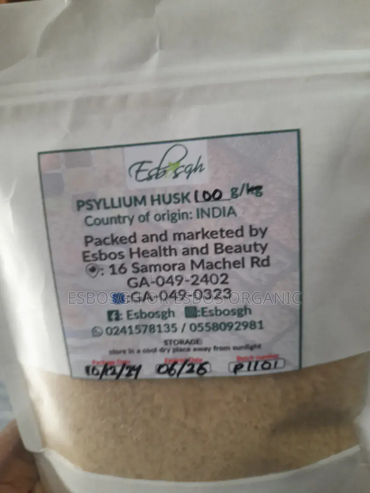 Psyllium Husk 100g