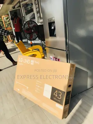 Slim Sleek UHD Smart LG 43”UR73 Glossy LED Screen