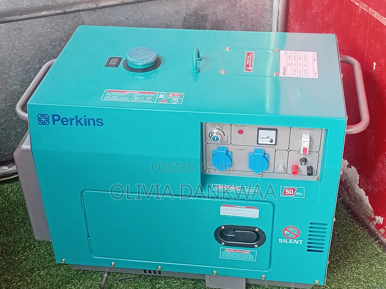 Less Noise 10kva Perkins Generator 13000watts