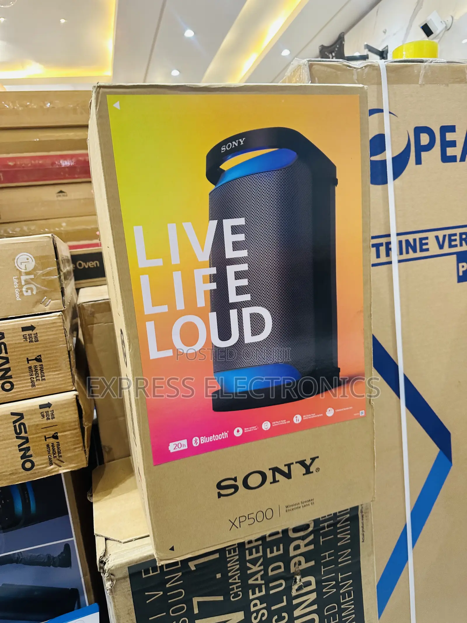 Call and Order for SRS XP500 —Sony Speaker
