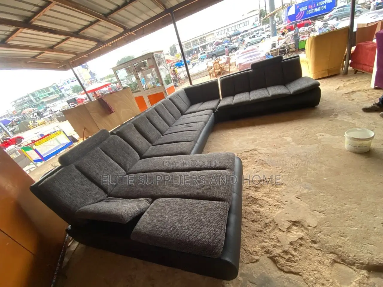 L-Shaped Executive Sofa