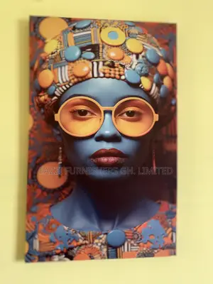 Wall Arts DE Lady Canvas Frame