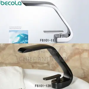 Black Curved Tap / Faucet. GWS-010