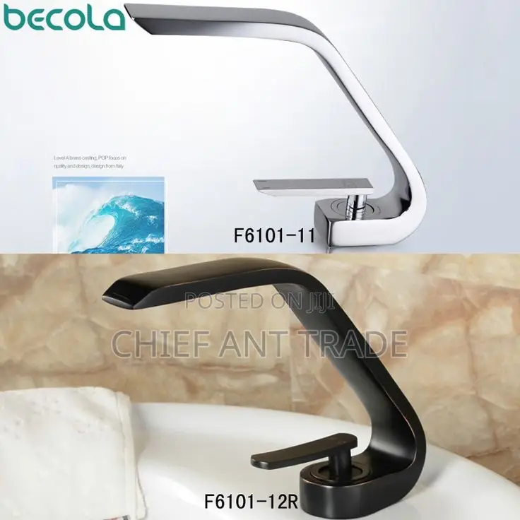 Black Curved Tap / Faucet. GWS-010