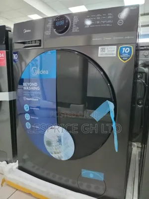 Midea 10kg Front Load Washer: High Durability!