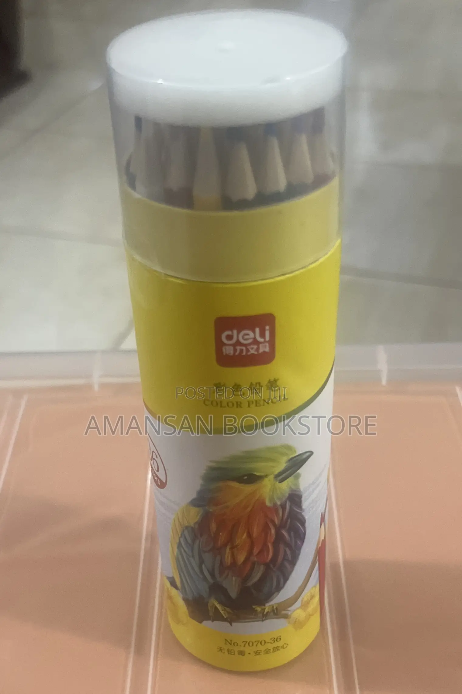 Deli Color Pencils (36 Pencils Per Pack)