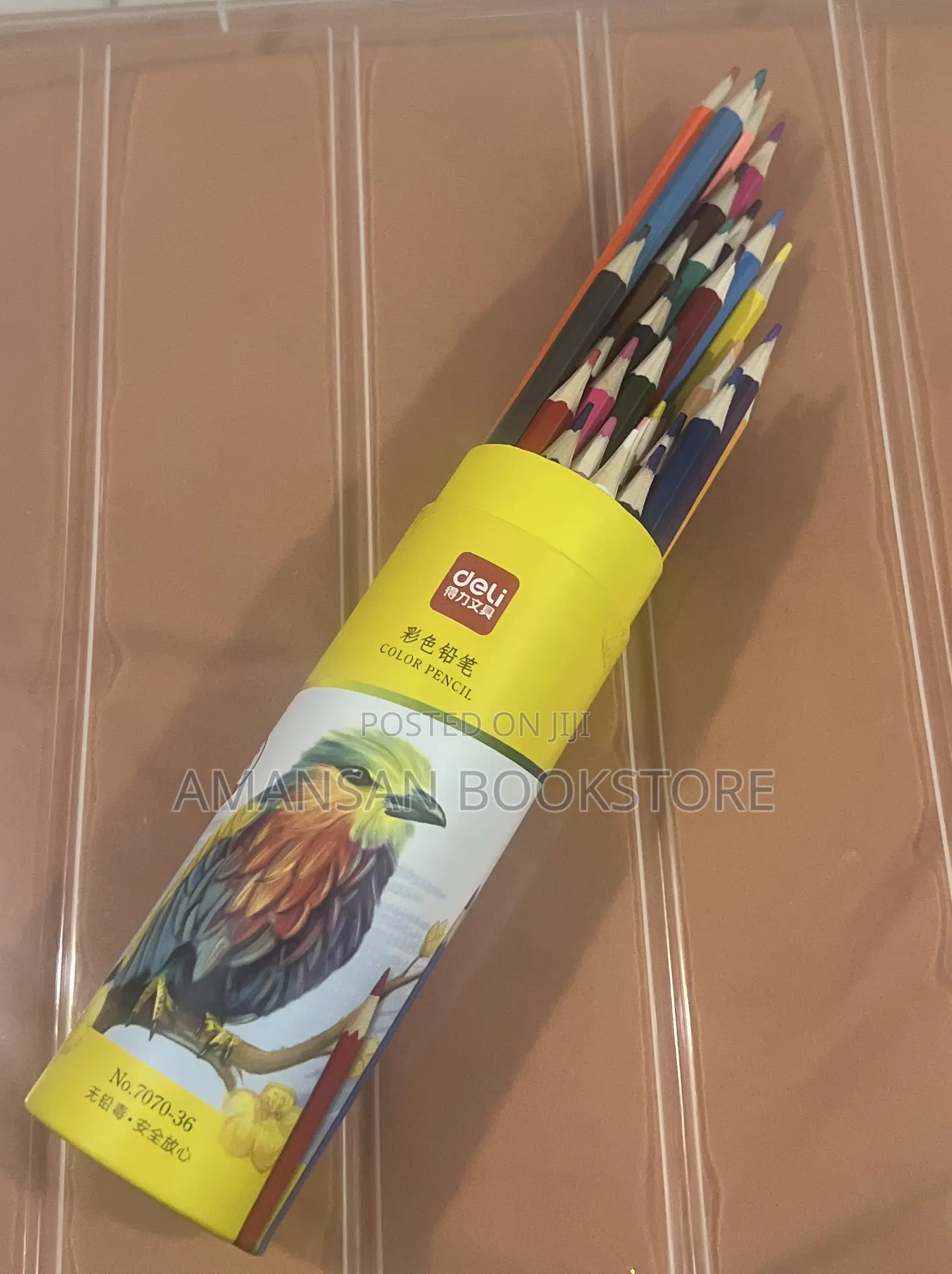 Deli Color Pencils (36 Pencils Per Pack)