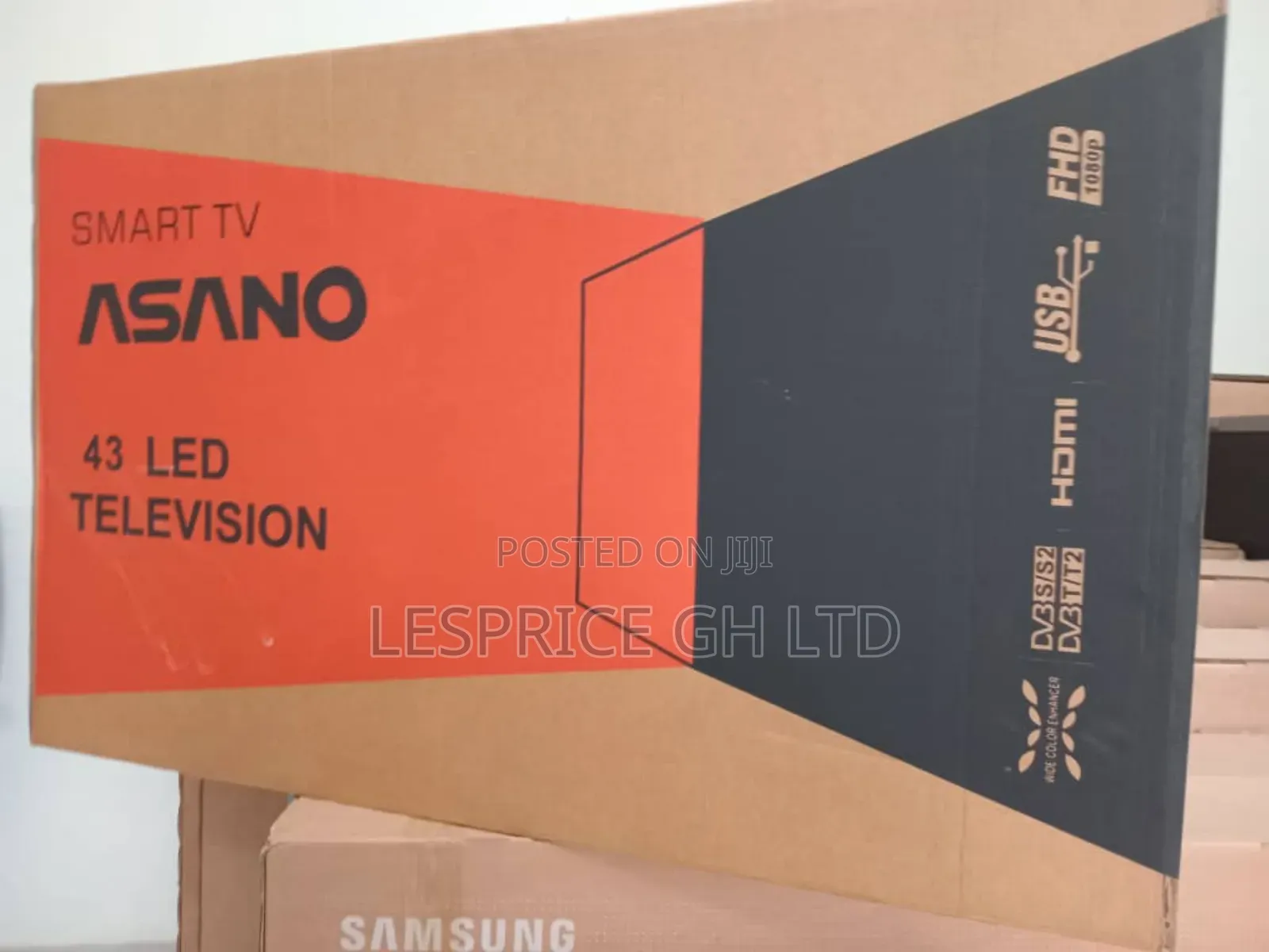 Asano 32" Digital Satellite TV - Black