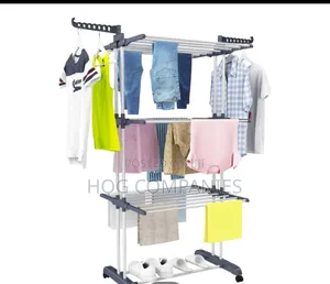 Clothes Drying Rack, 3 Layers Folding Clothes Rail - Fast Delivery