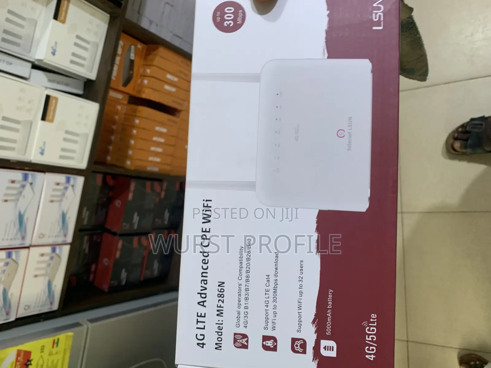 4G Lite Universal Router With Multiple Port